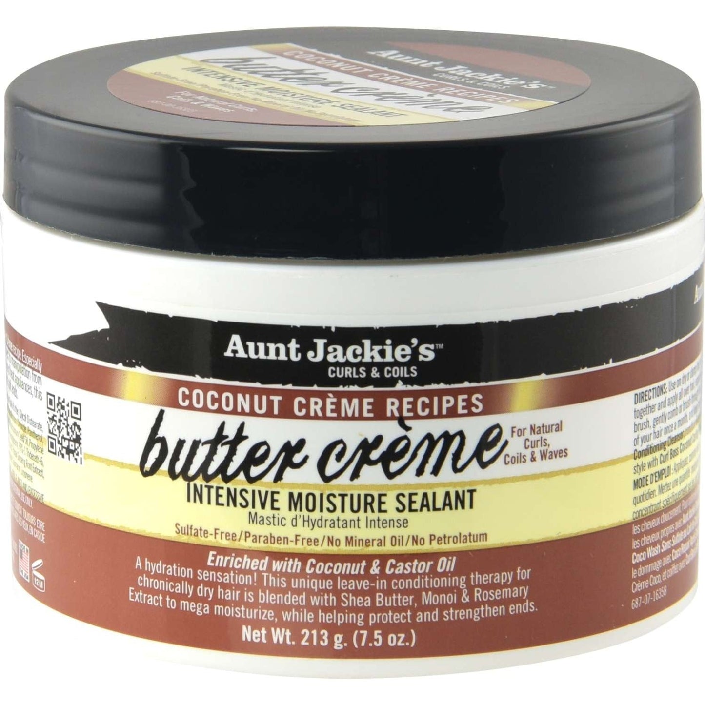 Aunt Jackies Coconut Creme Butter Creme 7.5 oz