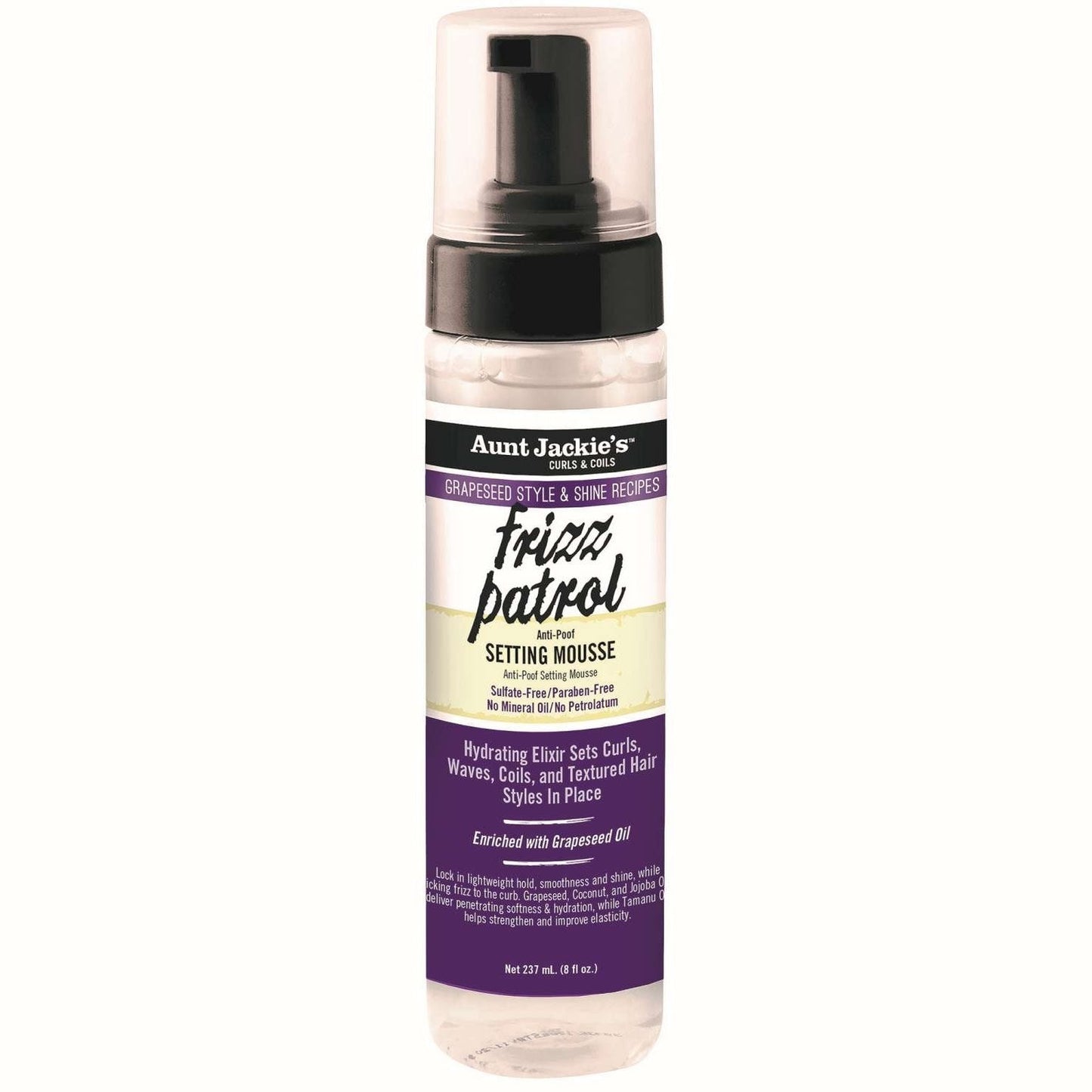 Aunt Jackies Grapeseed Frizz Patrol 8.5 oz