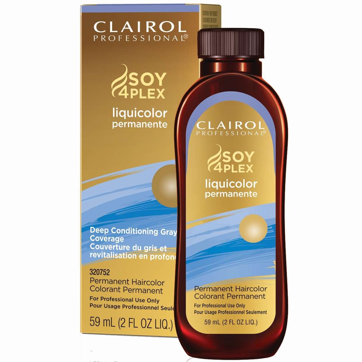 Clairol Soy Liquicolor Permanente 3Aa57D Medium Ultra Cool Brown 2 Oz