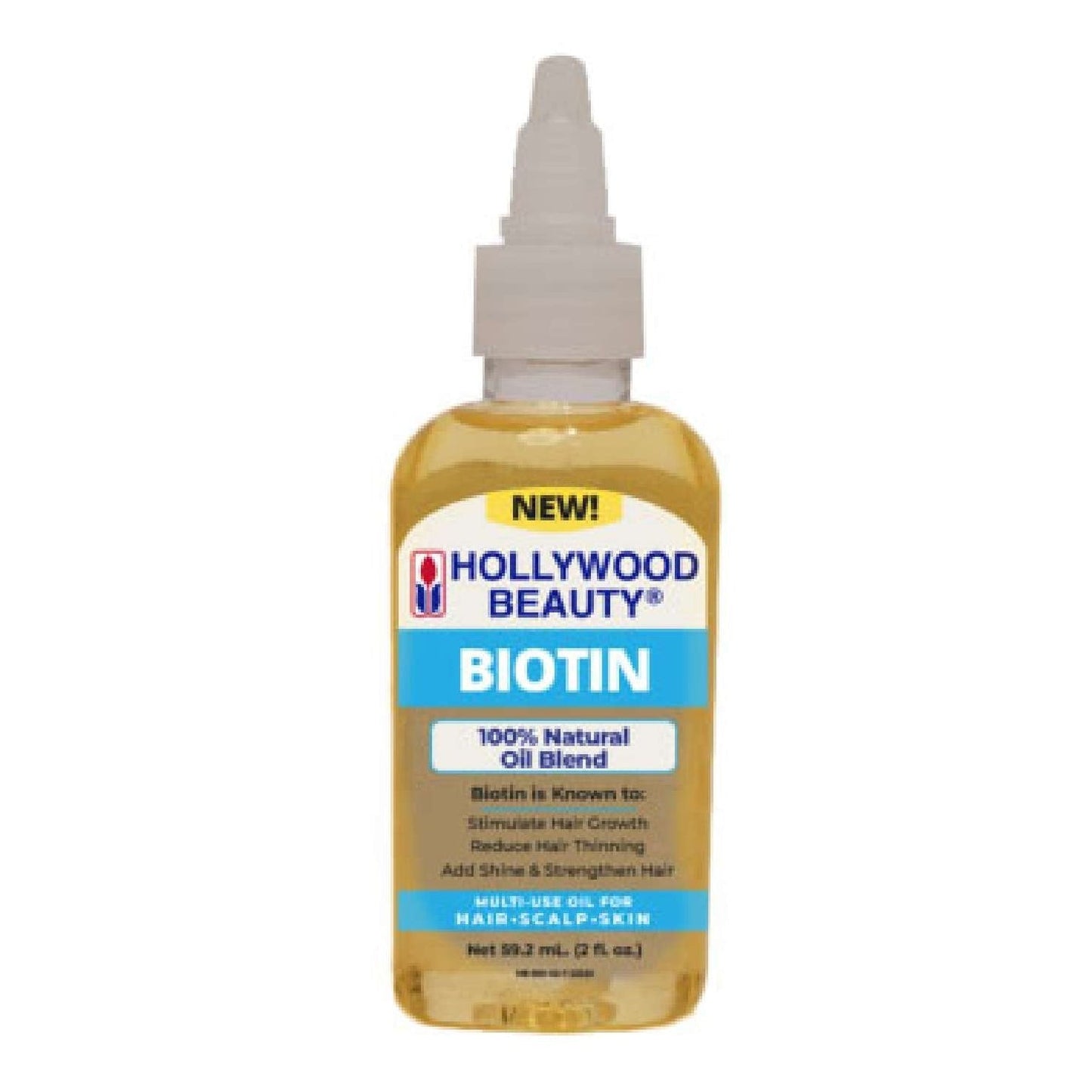 Hollywood Biotin 100% Natural Oil Blend 2 oz