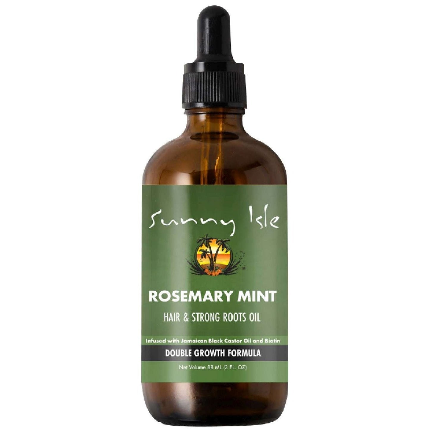 Sunny Isle Rosemary Mint Hair And Strong Roots Oil 3 oz