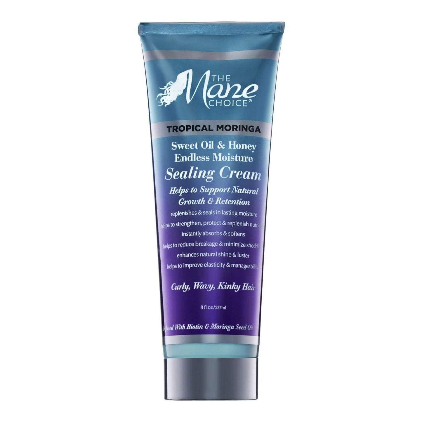 The Mane Choice Tropical Moringa Sweet Oils Honey Endless Moisture Sealing Cream 8 oz