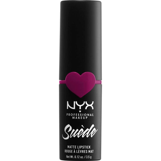 NYX Suede Matte Lipstick 12 - Clinger .12 oz