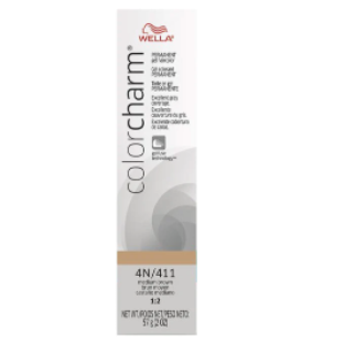 Wella Color Charm Gel 411T Medium Brown 2 Oz