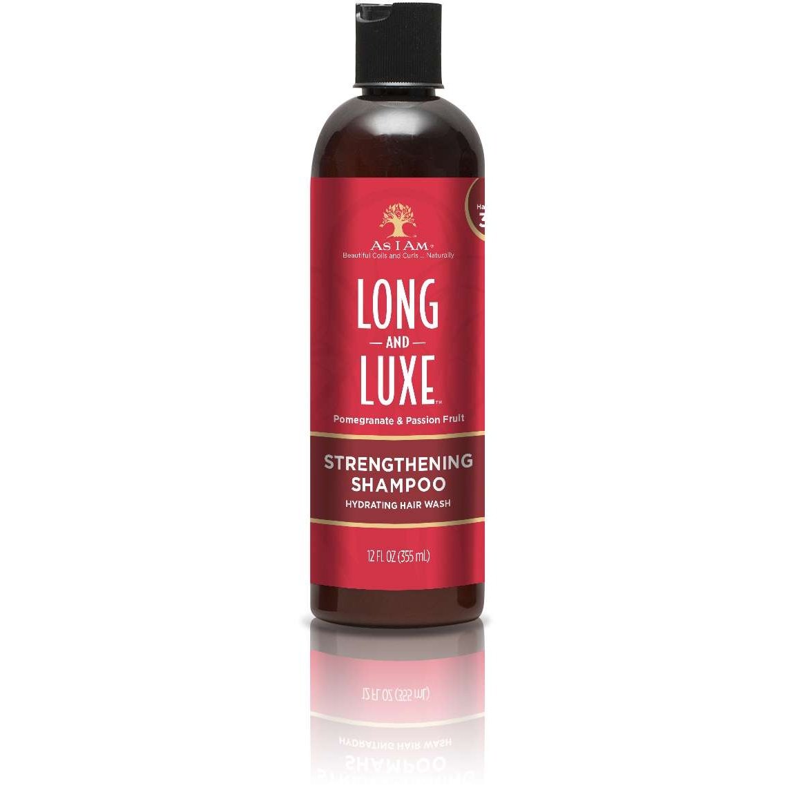 As I Am Long and Luxe Strengthening Shampoo 12 oz