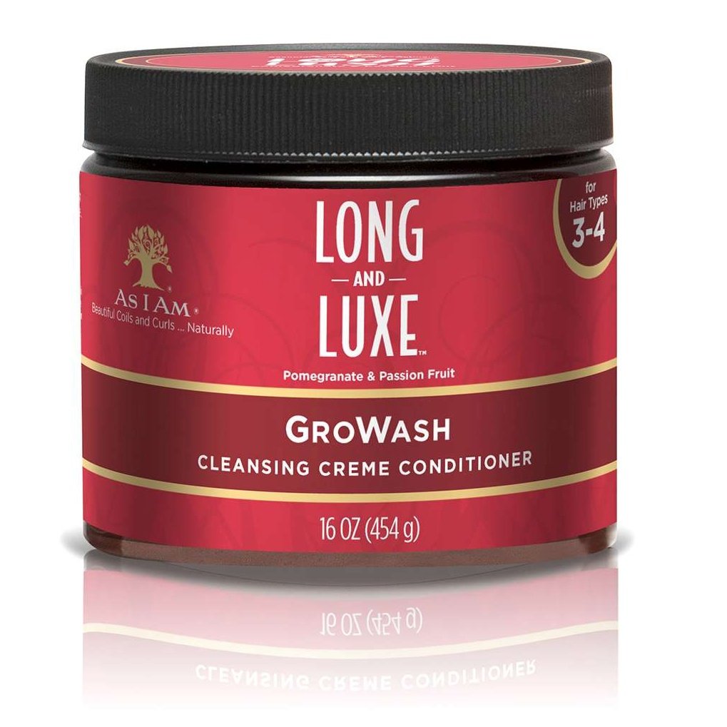As I Am Long and Luxe Growash Cleansing Creme Conditioner - 16 oz