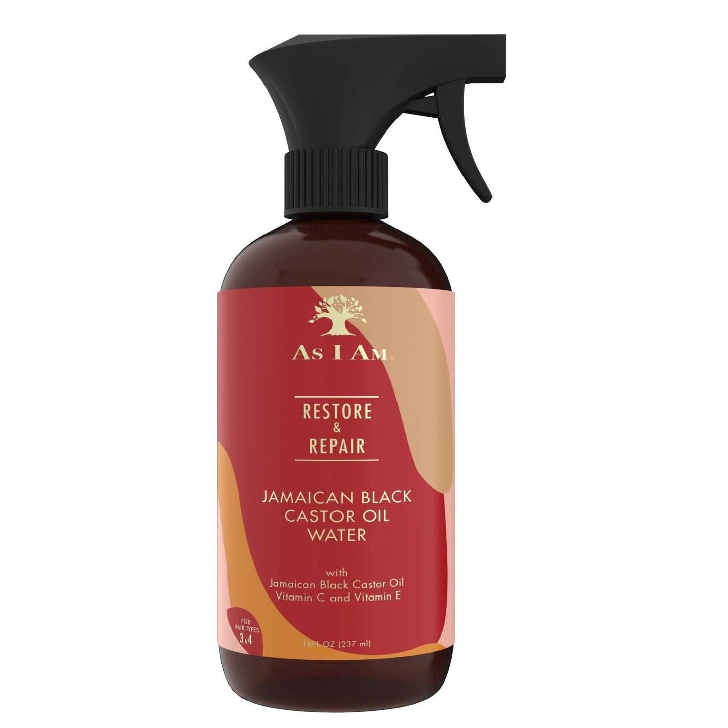 As I Am Restore & Repair Jamaican Black Castor Oil Water - 16 oz