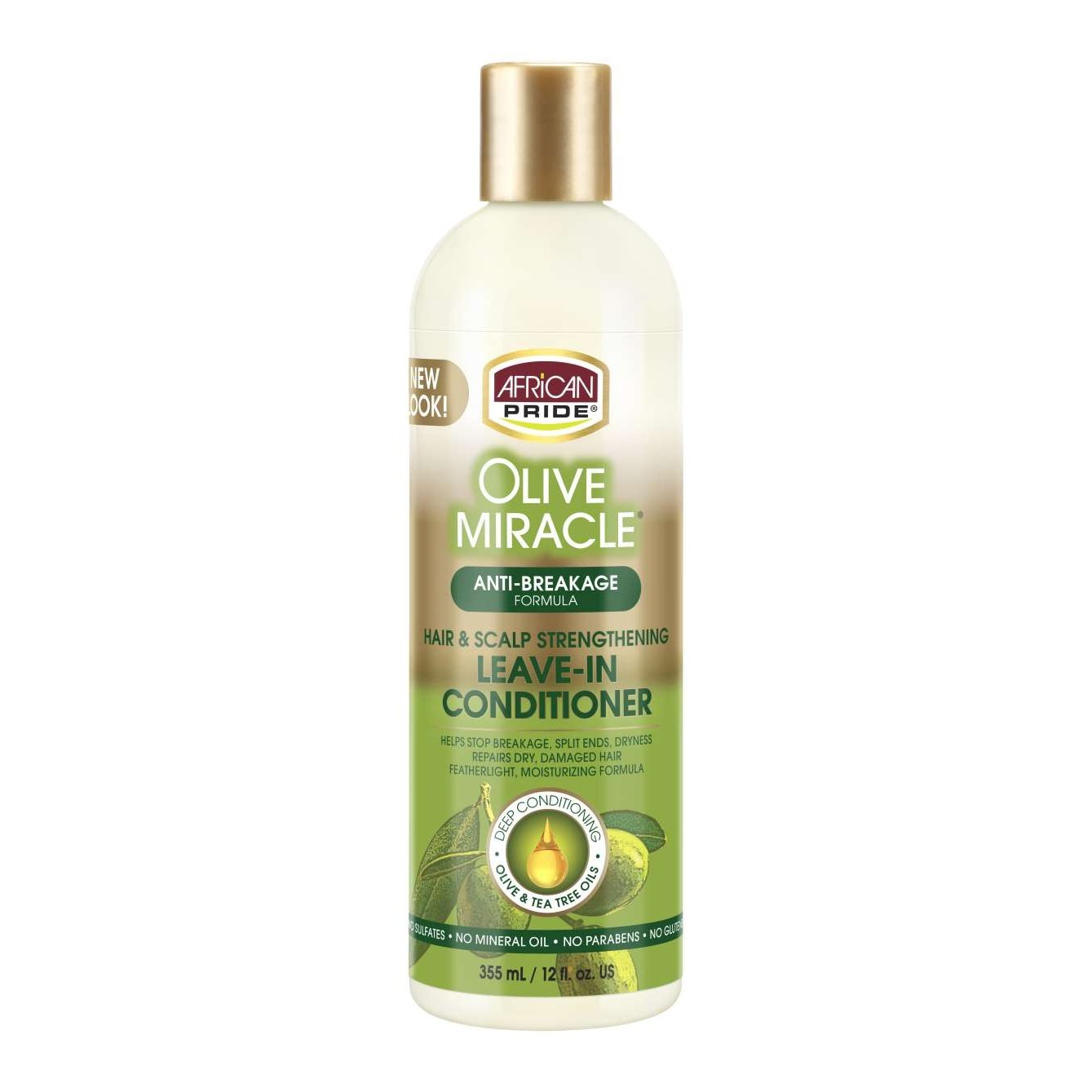 African Pride Olive Miracle Leave-In Conditioner - 12 oz