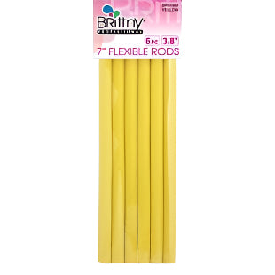 Brittny Rod Flex 7 Yellow 6Ct - 0.375