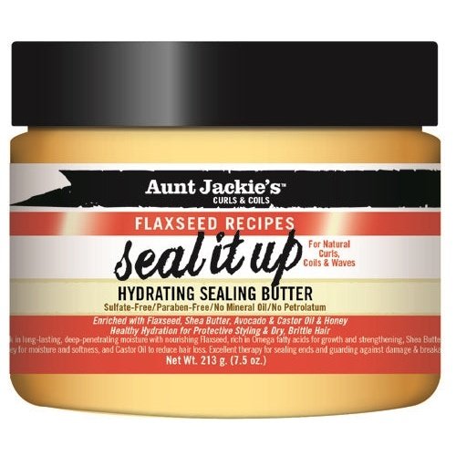 Aunt Jackie's Flaxseed Seal It Up Hydrating Sealing Butter - 7.5 oz