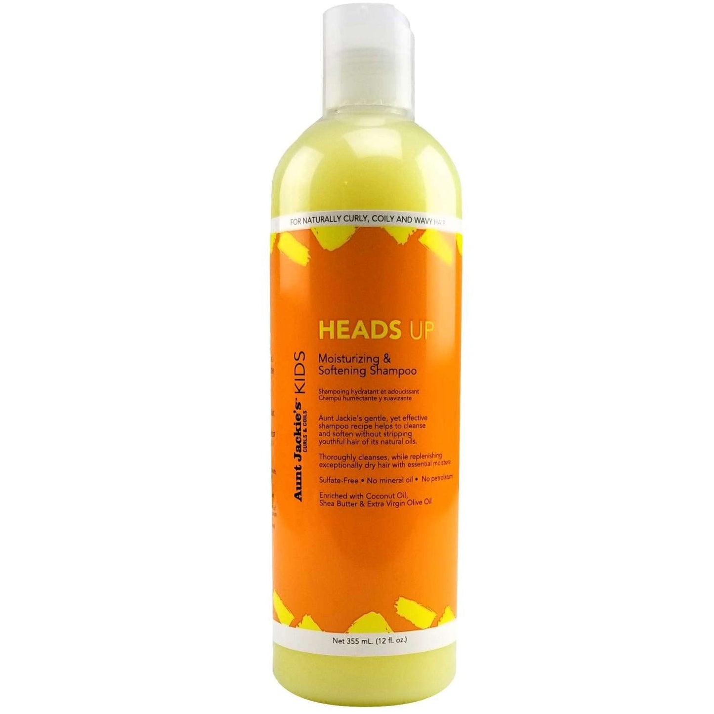 Aunt Jackie's Kids Heads Up Moisturizing & Softening Shampoo - 12 oz