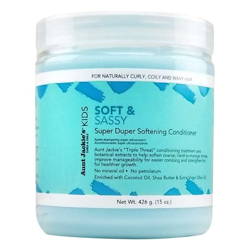 Aunt Jackie's Kids Soft & Sassy Super Duper Softening Conditioner - 15 oz