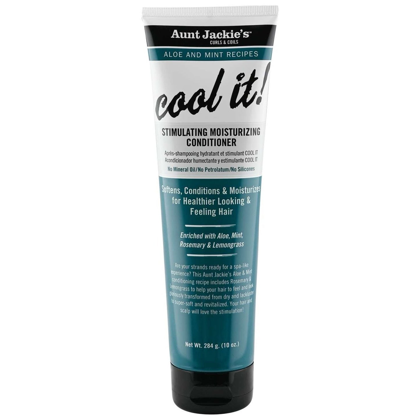 Aunt Jackie's Aloe and Mint Cool It! Stimulating Moisturizing Conditioner - 10 oz