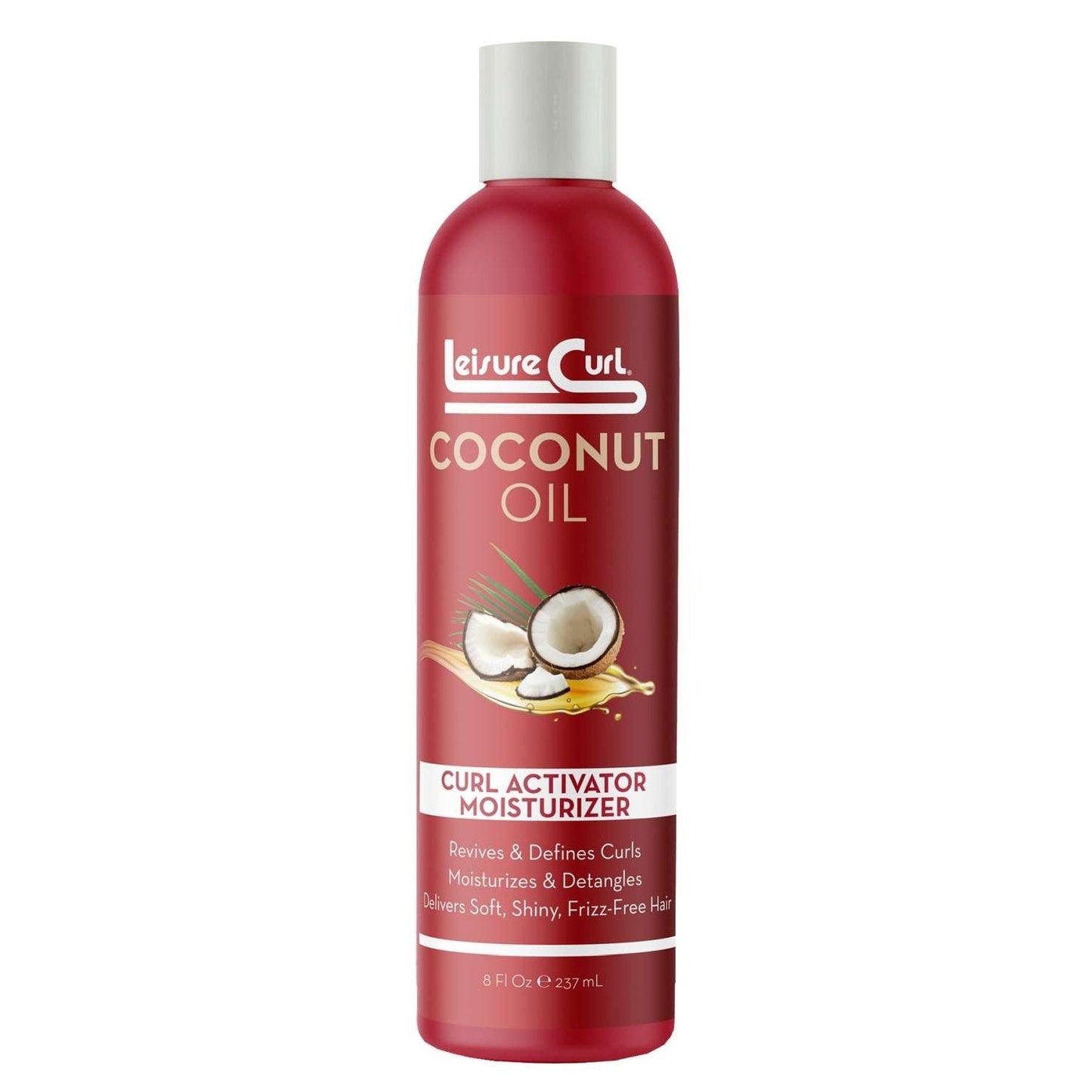 Leisure Curl Coconut Oil Curl Activator Moisturizer 8 oz