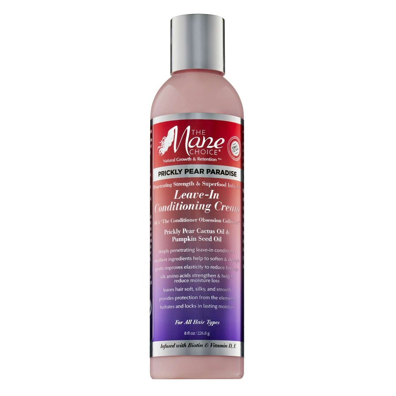 The Mane Choice Prickly Pear Paradise Penetrating Strength Superfood Infusion Leave-In Conditioning Cream