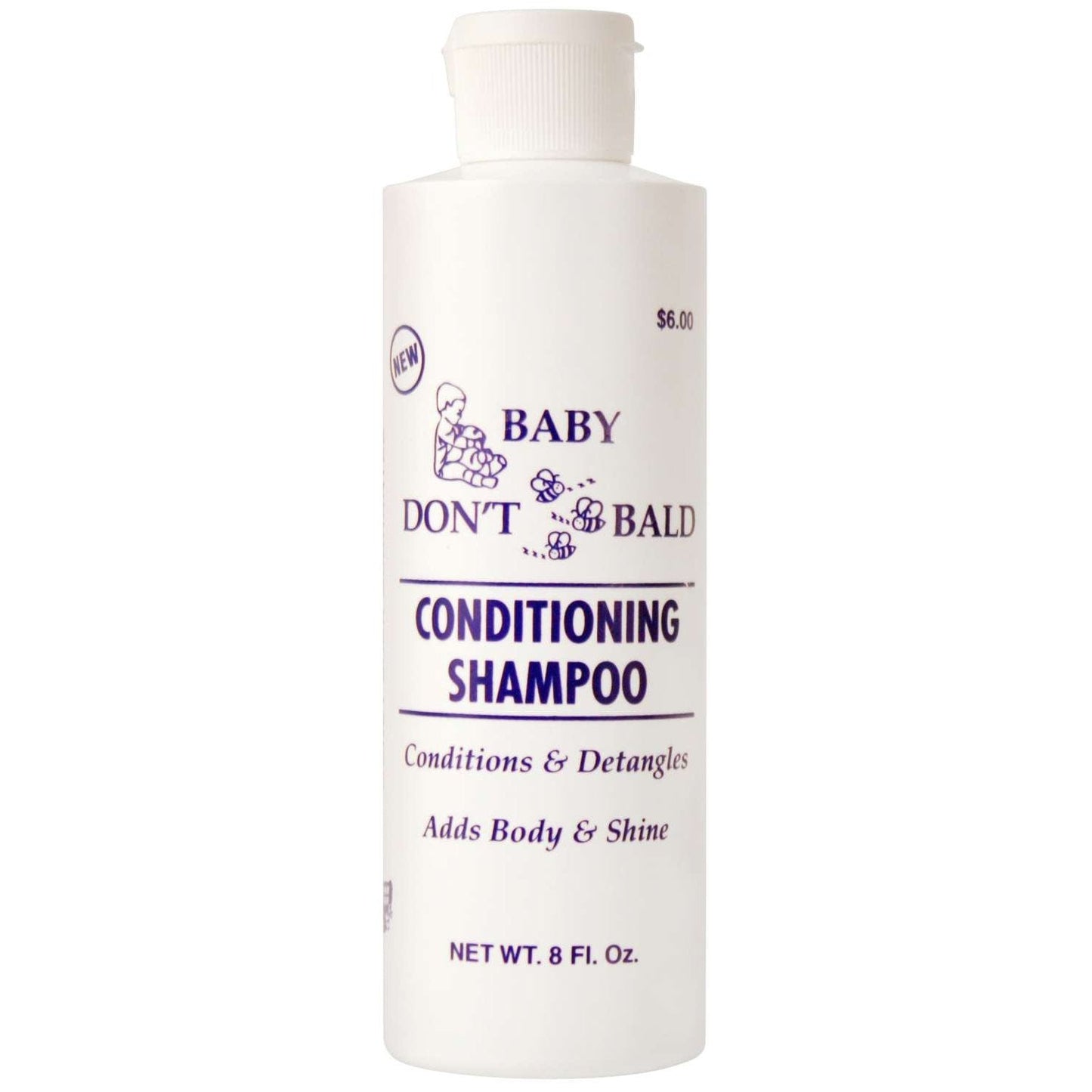 Baby Dont Bee Bald Hairscalp Conditioning Shampoo 8 oz