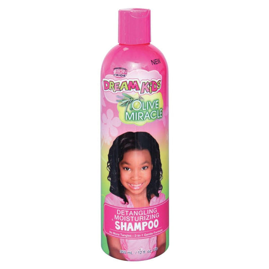 African Pride Dream Kids Olive Miracle Detangling Shampoo 12 Oz