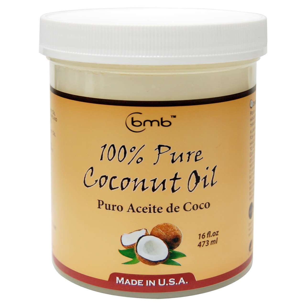Bmb 100% Pure Coconut Oil 16 oz
