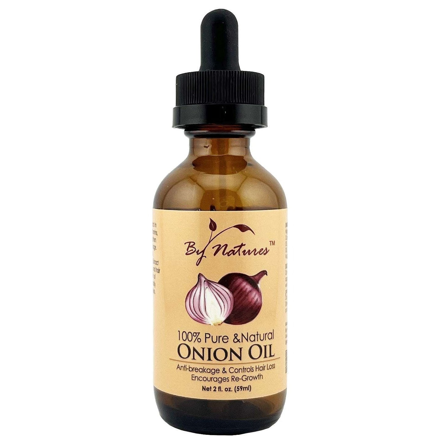 By Natures 100% Pure  Natural Onion Oil 2 oz