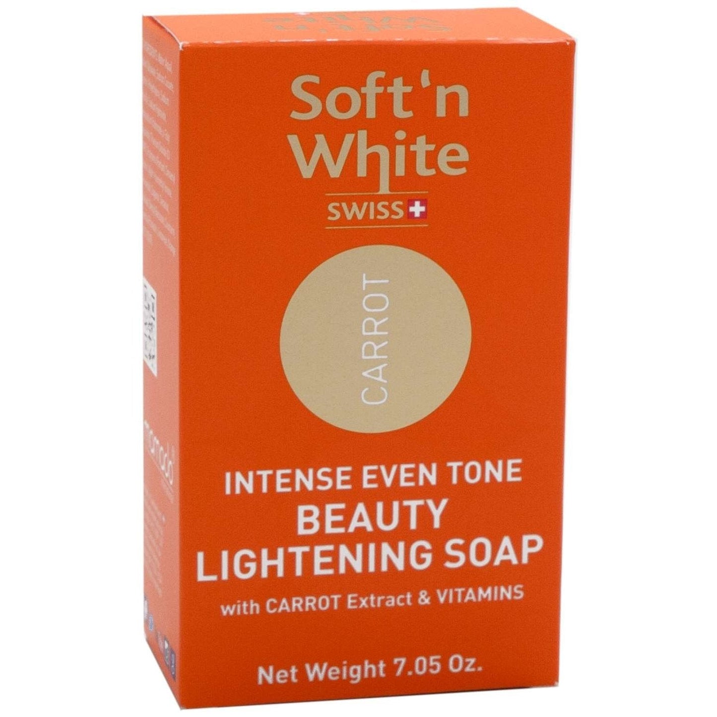 Soft N White Carrot Light Soap 7 oz