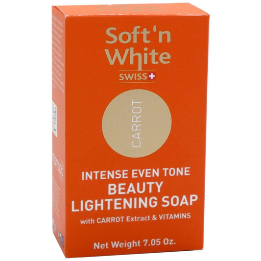 Soft N White Carrot Light Soap 7 oz
