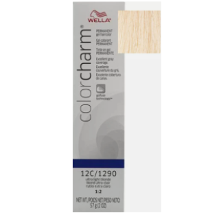 Wella Color Charm Gel 1290T  Ultra Light Blonde 2 Oz