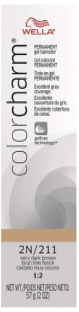 Wella Color Charm Gel 211T  Very Dark Brown 2 Oz