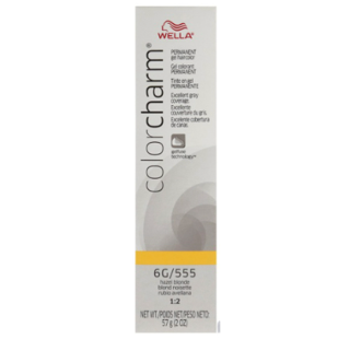 Wella Color Charm Gel 555T  Hazel Blonde 2 Oz