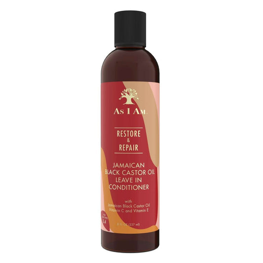 As I Am Restore & Repair Jamaican Black Castor Oil Leave-In Conditioner -  8 oz
