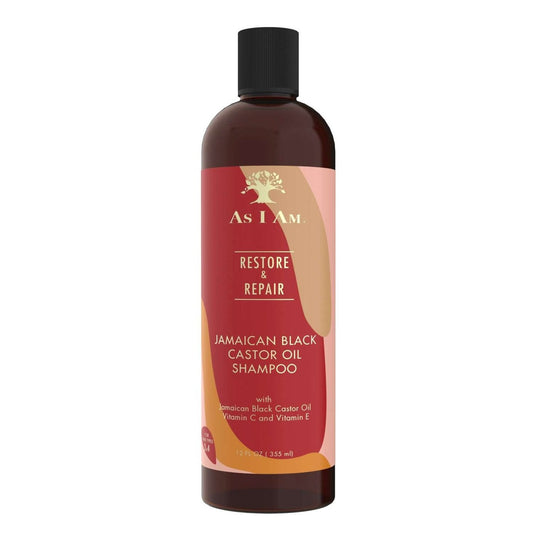 As I Am Restore & Repair Jamaican Black Castor Oil Shampoo - 12 oz