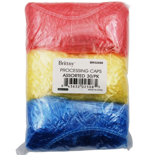 Brittny Cap Processing Assorted 30Pk