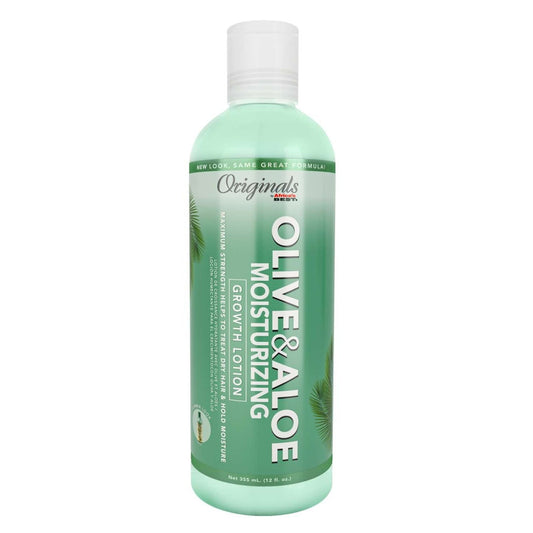 Africas Best Originals Olive  Aloe Moisturizing Growth Lotion - 12 oz