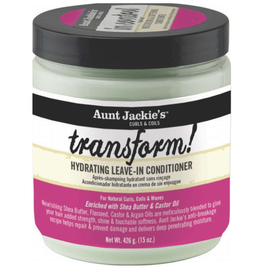 Aunt Jackie's Transform Hydrating Leave-In Conditioner 15 oz