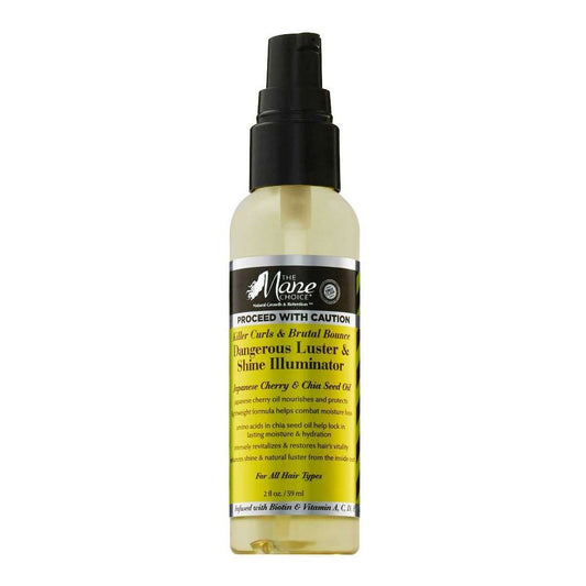 The Mane Choice Caution Killer Curls Brutal Bounce Dangerous Luster Shine Illuminator 2 Oz