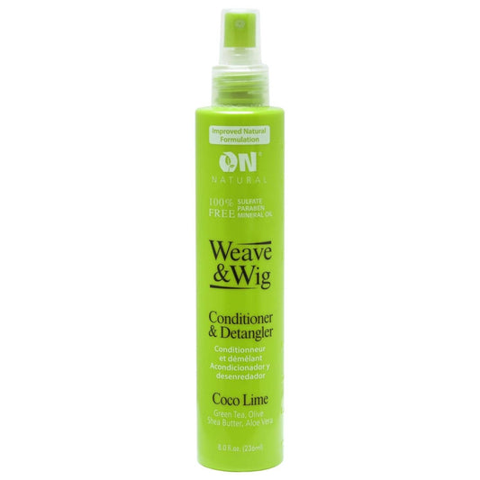 On Natural Weave Wig Coco-Lime Conditioner Detangler 8 oz