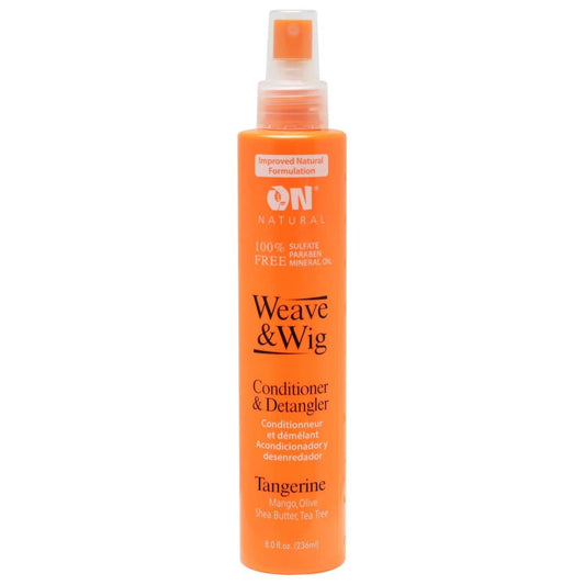 On Natural Weave Wig Tangerine Conditioner Detangler 8 oz
