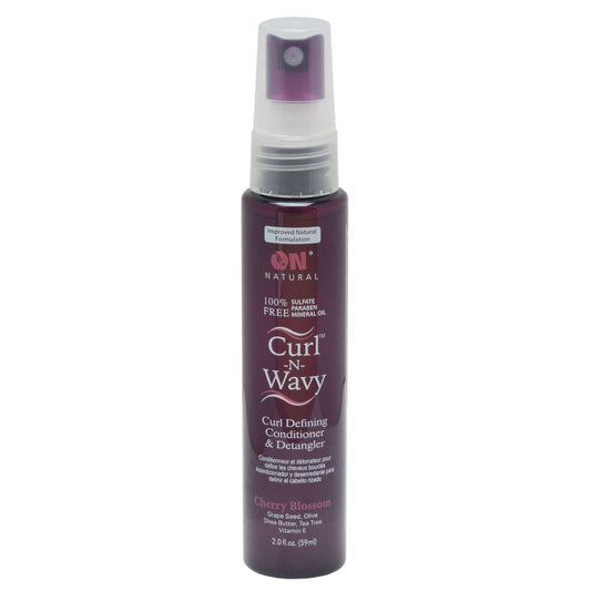 On Natural Curl-N-Wavy Cherry Detangler 2 oz